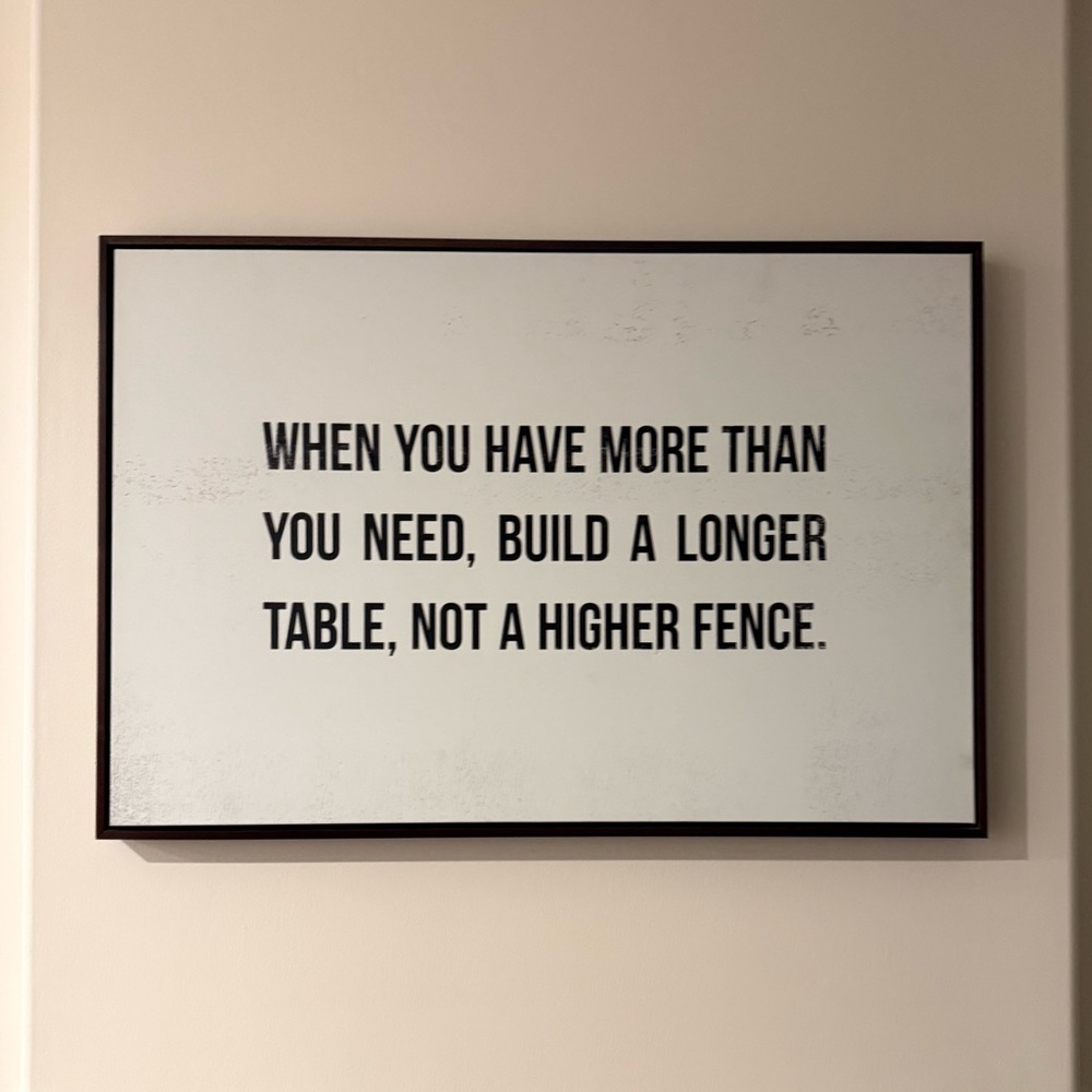 Original Canvas Mounted on Mahogany Frame Artwork  (25x37in)